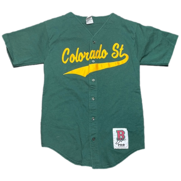 Boa Sportswear Tops - Women's Vintage Single Sleeve Stitch CSU Jersey Size Medium